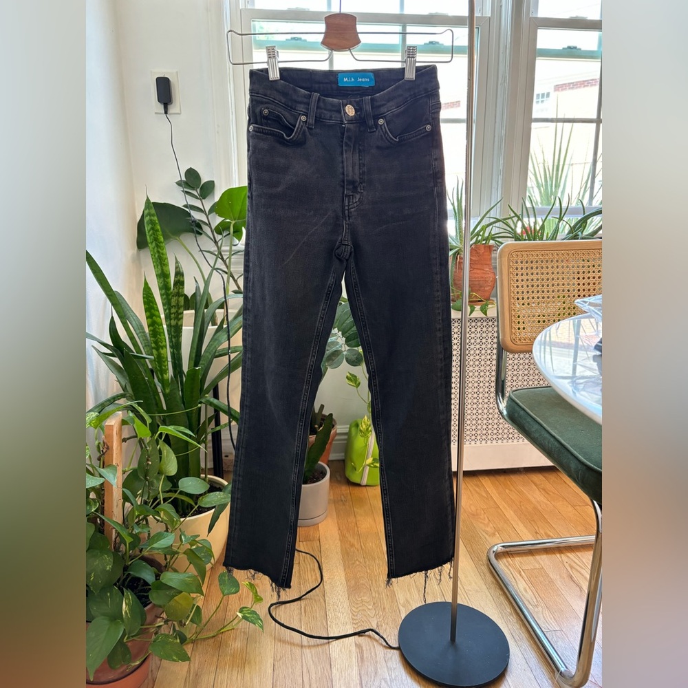 M.I.H JEANS Daily high-rise slim-leg jeans